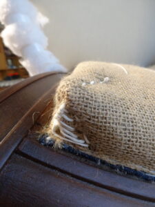 Angle de dossier en crin